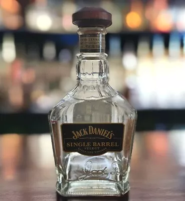 Jack Daniels Single BARREL Empty BOTTLE SIGNED JD On Bottle 700m 2014  Prop • $25