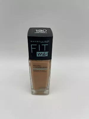 Maybelline FIT ME Matte & Poreless Foundation 130 BUFF BEIGE Normal To Oily • $8.88
