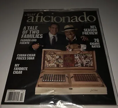 $10 • Buy Cigar Aficionado Magazine Pardon & Fuente A Tale Of Two Families October 2022