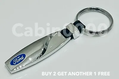 £3.79 • Buy 🔥FORD🔥Tear Drop Metal 10D Car Logo Key Chain Keyring Fob Special Edition🟦
