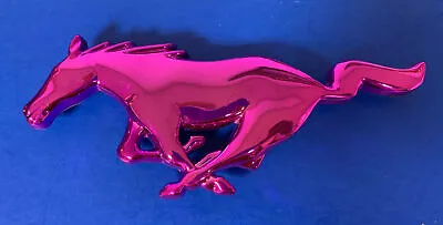 2005-2009 Custom Mustang 8”Running Horse Front Grill Emblem - Magenta • $20