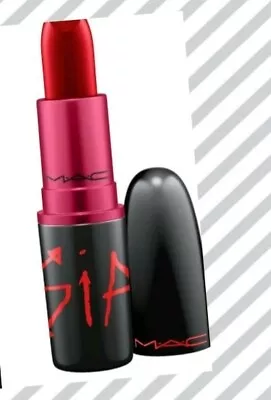 MAC VIVA GLAM Lipstick Matte SIA  Warm Red Full Sz 3g Ltd Edition NIB   • $24