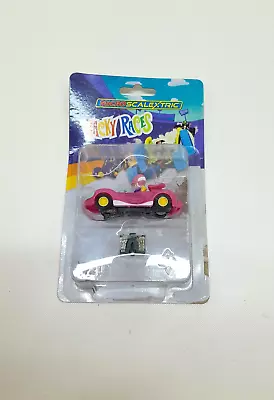 Micro Scalextric Cars - Wacky Races Penelope Pitstop - Toy Slot Car For Use • £13.99