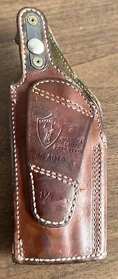 Vintage Safariland 45 AUTO Gun Holster 1 3/4” Monrovia California USA • $59.99