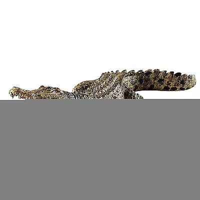 Simulated Crocodiles Model Figure Toy Soft Rubber Alligator Toys For Kids 18cm • $22.69