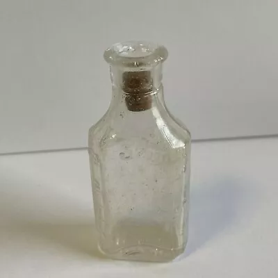 Vintage Owens Mini Medicine Bottle With Cork • $19.99