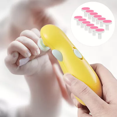  12 Pcs Pad For Nail Trimmer Grinding Heads Infant Accessory Newborn Clippers • £8.18