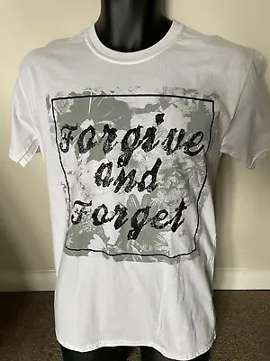 You Me At Six Forgive And Forget T Shirt - White Medium - Used • £4