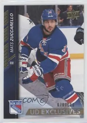 2015-16 Upper Deck UD Exclusives /100 Mats Zuccarello #383 • $3.98