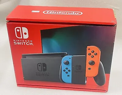$299 • Buy Nintendo Switch Portable Gaming Console 32GB Neon Blue/Neon Red & Joy-con Straps