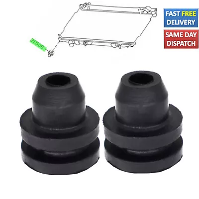 2x Lower Radiator Mounting Bushing For Nissan Navara D22 D40 Pathfinder R50 R51 • $12.34