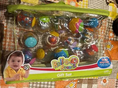 2005 Fisher Price Roll-A-Rounds Balls Sensory Baby Toddler Toy Comes Bag • $30