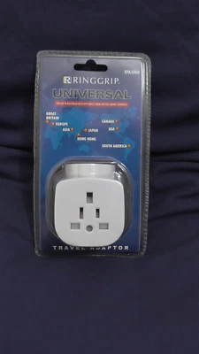 $14 • Buy Ringgrip Inbound Tourist Travel Adaptor Europe/Bali/USA/Japan To NZ/Australia