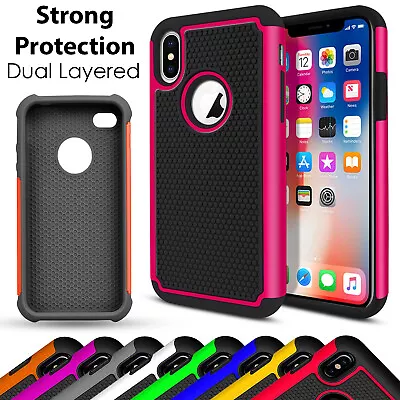 Fits IPhone 6/5/5c/5s/4 Latest Multiple Variety Cases Cover In (2 Pack) UK • £3.44