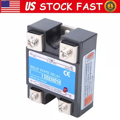 Solid State Relay DC DC SSR Input 3-32VDC Load Easy To Install Wide Applications • $12.99