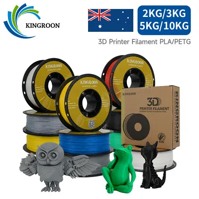 2KG 3KG 5KG 10KG 3D Printer Filament PLA PETG 1.75 Mm FDM Bundles Spool Roll 1KG • $39.99