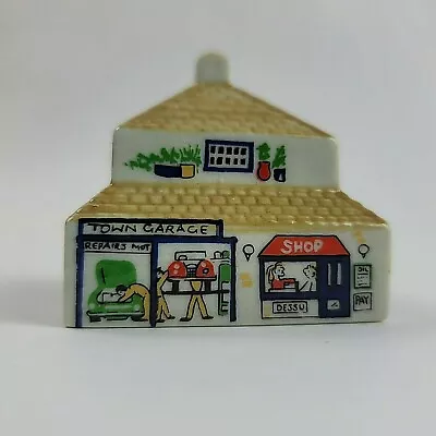 Town Garage Wade Whimsey In The Vale Miniature Porcelain England 1993 W38 • $69.99