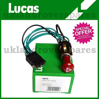 Land Rover Series 3 Hazard Warning Light Switch  - 90575281 39976 Genuine Lucas  • £99.99