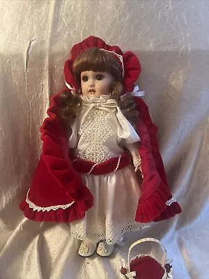 Little Red Riding Hood Maryse Nicole Franklin Mint Heirloom Doll COA TAG AND BOX • $29.99