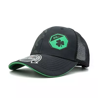 [AX0012] Mens Reebok UFC Ireland Mesh Trucker Snapback Hat • $21.66