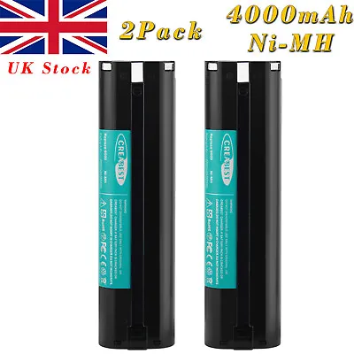 2Pcs 4000mAh 9.6V Ni-MH Battery For MAKITA 9000 9001 9002 9033 9600 6095D Drill • £39.95