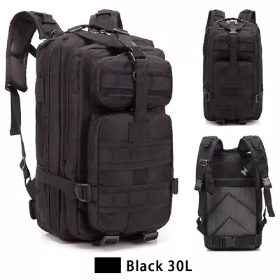 Tactical Backpack – Military Large Army Assault 3 Day Molle Bug Out Bag Rucksack • $25.99