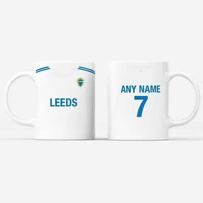 £8.50 • Buy Personalised Leeds United Football Mug Birthday Anniversary Christmas Gift Item