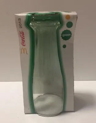 Coca Cola McDonalds 2013 Green Collectable Promotional Glass In Box • $11