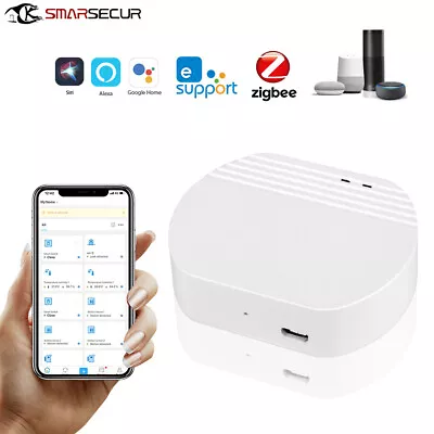 2.4GHz Tuya ZigBee Gateway Hub APP Remote Controller Smart Home Bridge C • $39.98