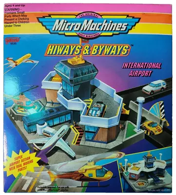 Micro Machines 1994 Hiways & Byways International Airport Complete Joescurios • $29.95