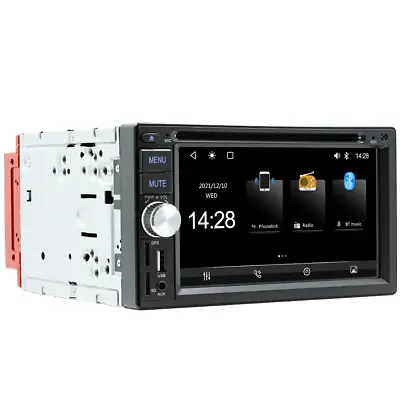 Car DVD Player Support For Carplay Android Auto MP5 Player BT Car Stereo Radio • $221.38