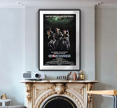 Ghost Busters 1984 Movie - High Quality Premium Poster Print • $29.95