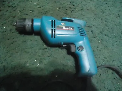 ✅ Makita 3/8 Reversible Electric Drill Corded 6406 Keyless Chuck Test Works Good • $39.99