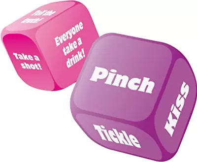 Bachelorette / Hens Night Party Supplies Dare Dice Game (2 Pieces) • $13.95