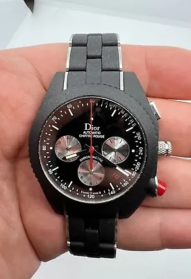 DIOR CHIFFRE ROUGE AUTOMATIC CHRONOGRAPH REF A05  MEN'S WATCH 41mm.PERFECT • $1000