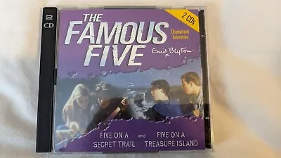 Famous Five Five On Treasure Island /Five On A Secret Trail Audio CD Enid Blyton • £4.99