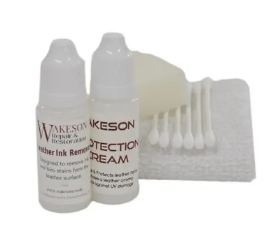 Leather Ink Remover + Leather Paint Kit Designed To Remove & Repair Stains. • £15.99