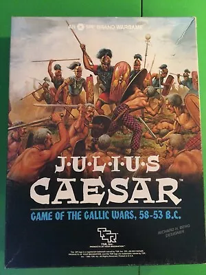 Julius Caesar Roman Board Game By SPI & TSR Unpunched. Like Avalon Hill • £25
