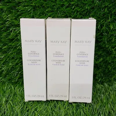 Mary Kay FULL Coverage Foundation - SELECT YOUR SHADE - NOS Discontinued • $29.90