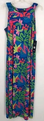 NWT KATHERINE WAY MULTIPLE COLORS FLORAL DESIGN Casual Dress - Size XL • $7.99