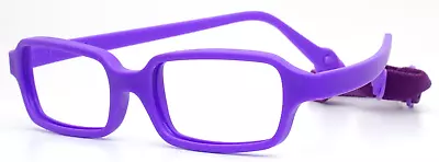 MIRAFLEX New Baby 4 Purple Girls Kids Rectangle Eyeglasses 47-17-125 B:27 • $59.99