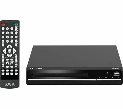 £24.99 • Buy LOGIK - Compact CD DVD Player, Remote, TV 1080p Up With HDMI, USB, SCART, CD-R *