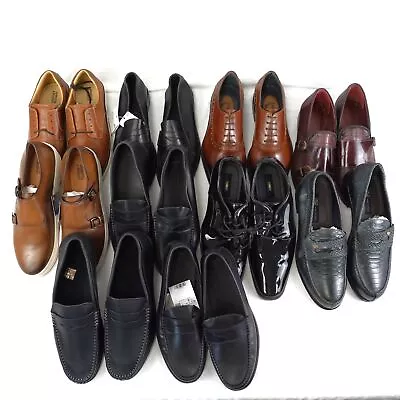  Johnston & Murphy MNG Man & More Men's Assorted Loafers & Dress Shoes Lot Of 10 • $99.99