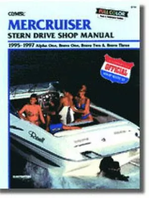 Used MerCruiser Alpha One Bravo One Two Three Stern Drive Boat Repair Manual ... • $31.10