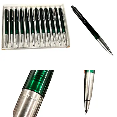 Parker Victor Propelling Pencil Green / Silver Color Original Lead 0.5 Mm /Each • $14.68