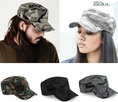 Mens Camouflage Baseball Cap Womens Army Camo Military Cadet Combat Hunting Hat • £6.97