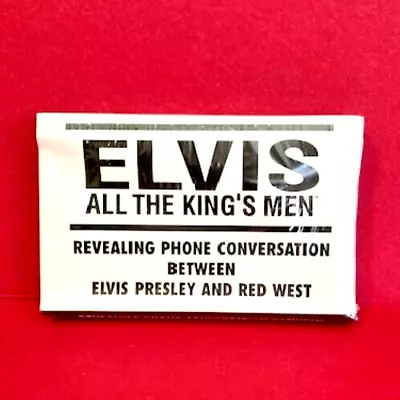 Elvis Presley Taped Phone Conversation With Red West - Vintage And RARE Sealed!! • $163.77