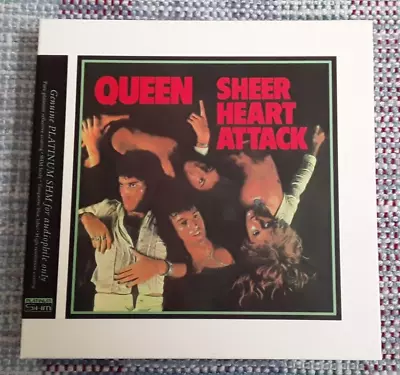 QUEEN Sheer Heart Attack JAPAN Platinum SHM Japan MINI LP CD BOX UICY-40053 VG+ • $28.88