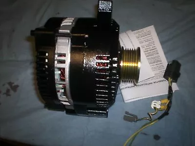 Ford Mustang 5.0L 200 Amp 3G LARGE CASE BLACK Alternator 1989 1990 1991 92 1993 • $199.99