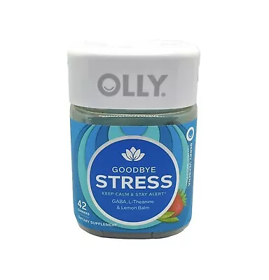 Olly Goodbye Stress Gummy - Berry Verbena 42 Gummies - EXP 06/2024 • $10.49